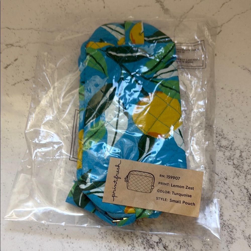 Print Fresh Small Cosmetic Pouch